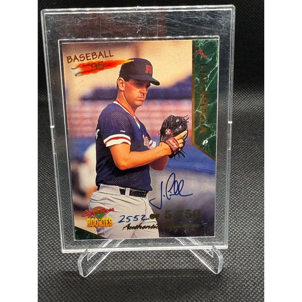 1995 Signature Rookies Joe Ciccarella Auto 2552/5750 Boston P SC253